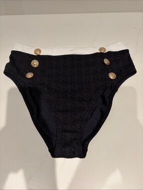 L’AGENCE Vanessa High Waist Bikini Bottom - M